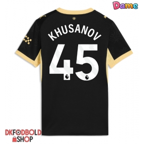 Manchester City Abdukodir Khusanov #45 Udebanetrøje Dame 2026-27 Kort ærmer